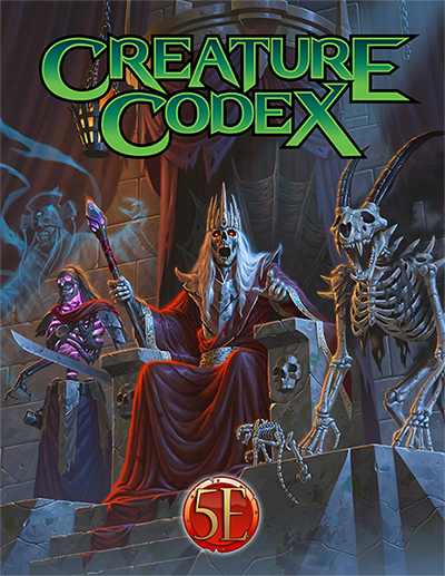 Creature Codex - Dungeons & Dragons 5th Edition